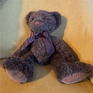 Vintage floppy plush bear